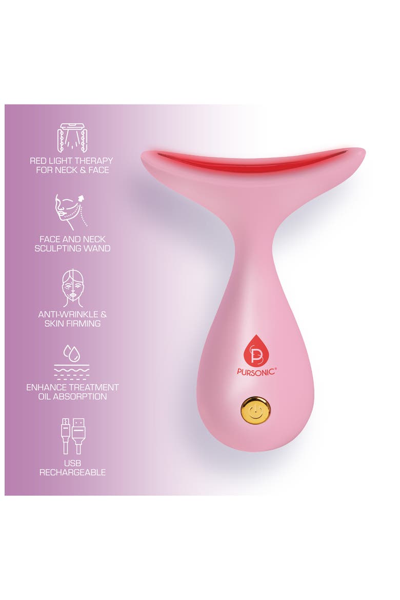 LED Light Therapy Wand, Alternate, color, PINK