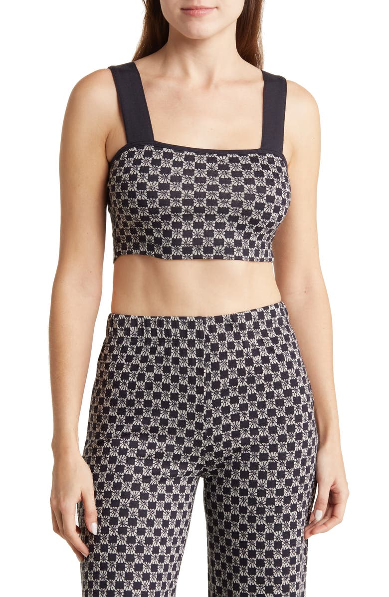 Billabong Check Me Out Crop Sweater Tank, Main, color, 