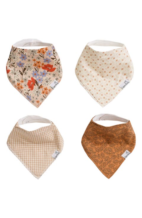 4-Pack Bandana Bibs (Baby)