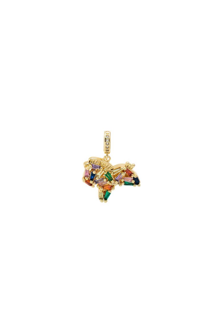 Multicolor CZ Horse Charm, Main, color, Multi-Color