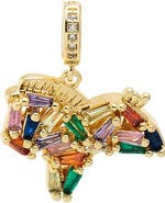 BY ADINA EDEN Multicolor CZ Horse Charm