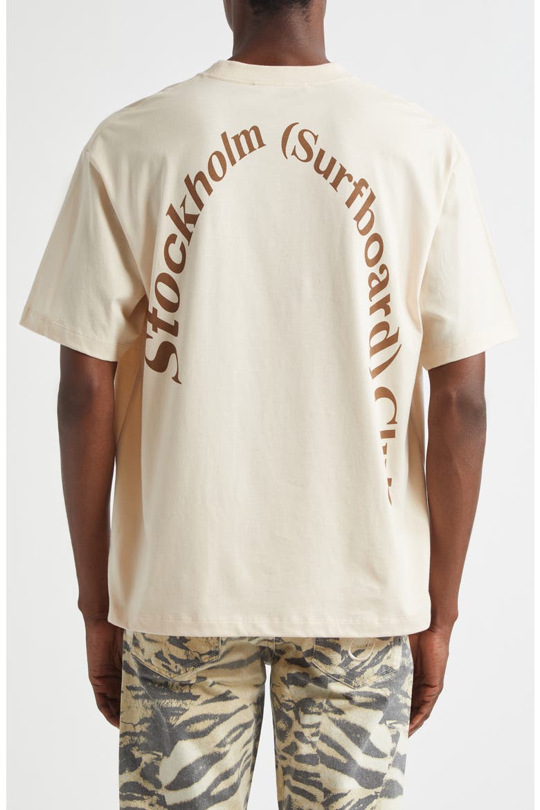 Back Logo Organic Cotton Graphic T-Shirt, Alternate, color, CREAM