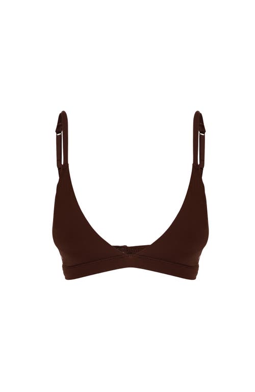 Cheeky Cherry Ultra Smooth Triangle Bralette In Java