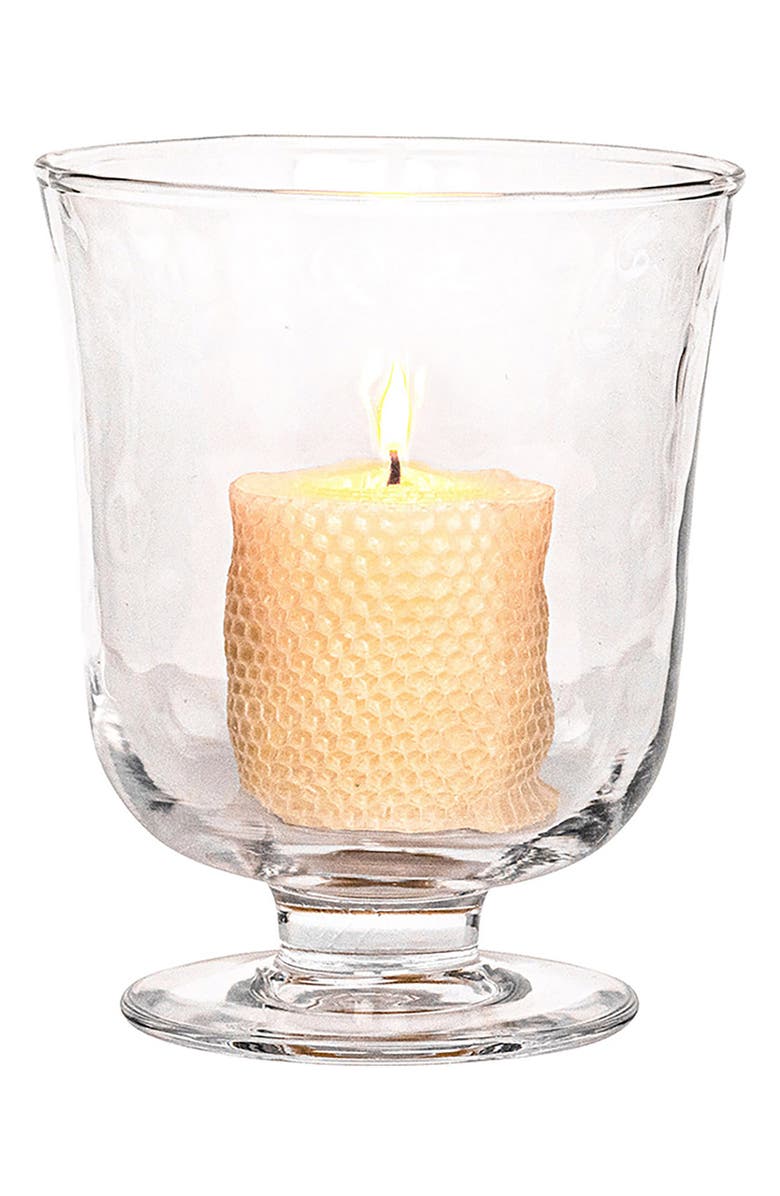 Juliska Puro Hurricane Candleholder, Alternate, color, Clear