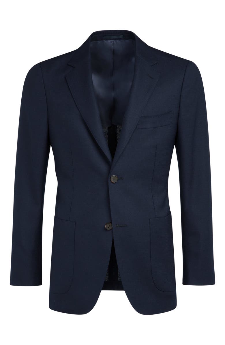 Suitsupply Slim Fit Navy Wool Sport Coat, Alternate, color, 