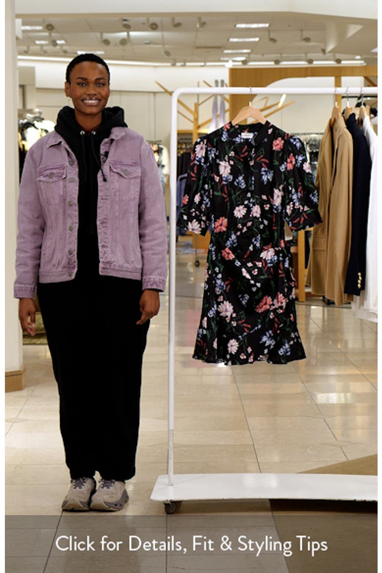 Floral Print Wrap Dress video