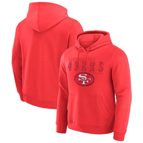 Men's Darius Rucker Collection by Fanatics  Scarlet San Francisco 49ers Hoodie