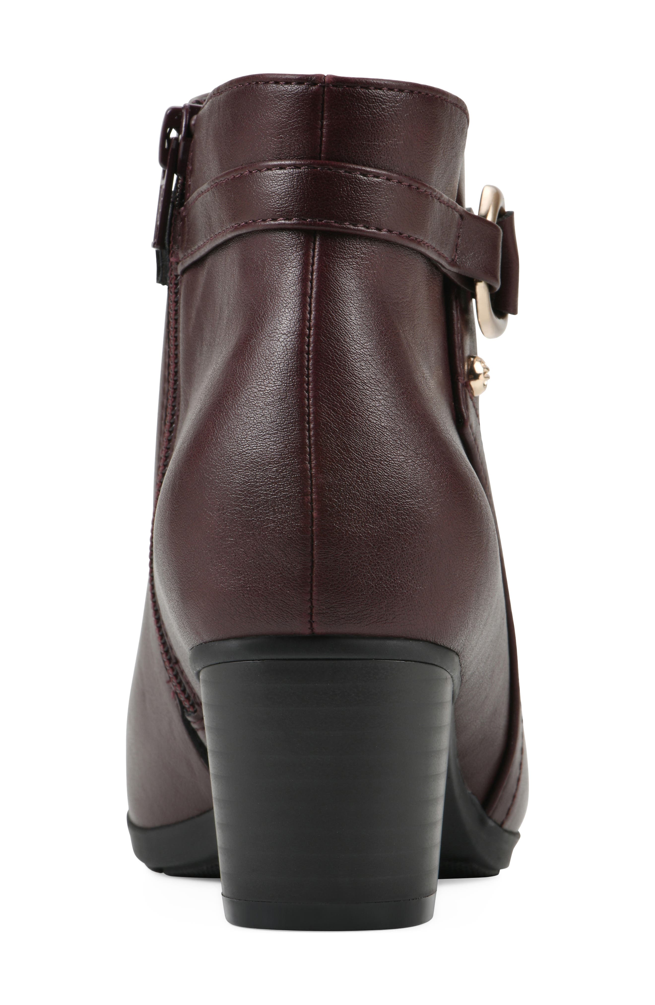 Anslie Bootie, Alternate, color, BURGUNDY/ SMOOTH