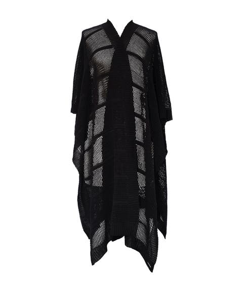 Open Knit Ruana