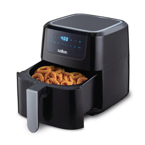 Salton Digital Air Fryer Xl In Black