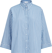 Brunello Cucinelli Striped poplin shirt