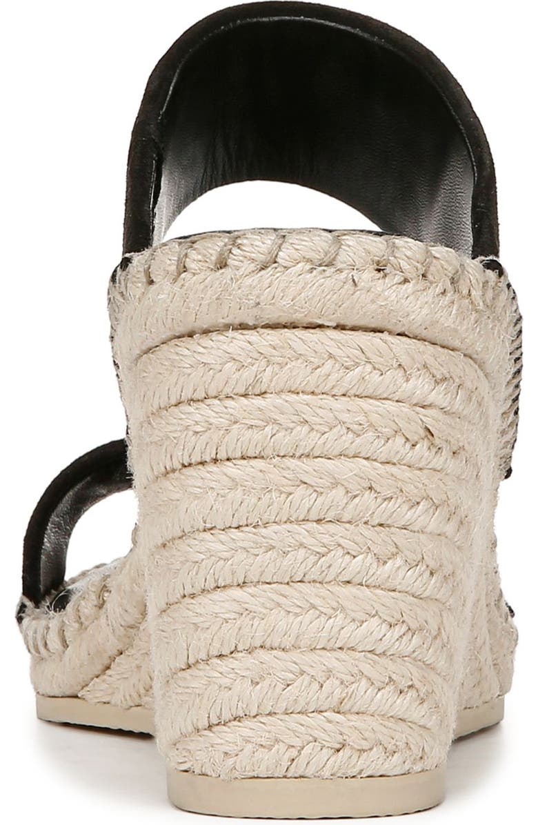 Vince Greta Espadrille Platform Wedge Slide Sandal, Alternate, color,