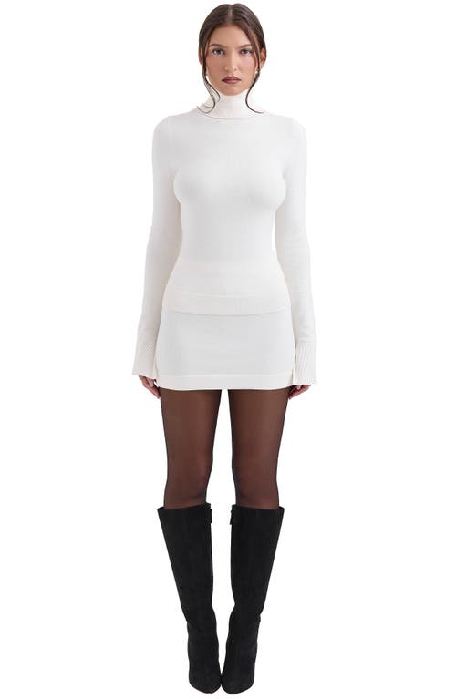 House Of Cb Hazel Cotton & Cashmere Blend Sweater In Ivory