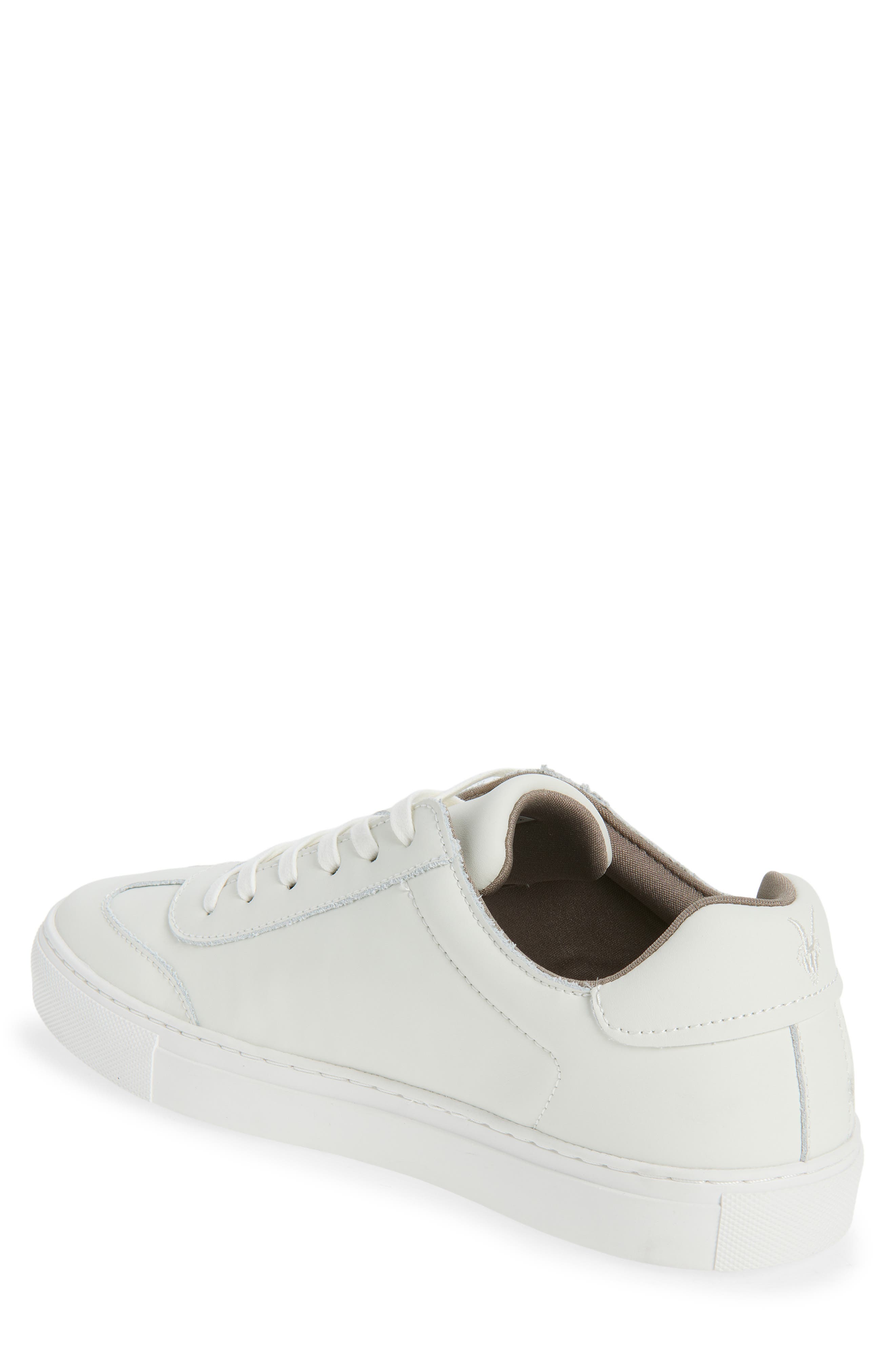 AllSaints Flip Low Top Sneaker, Alternate, color, White