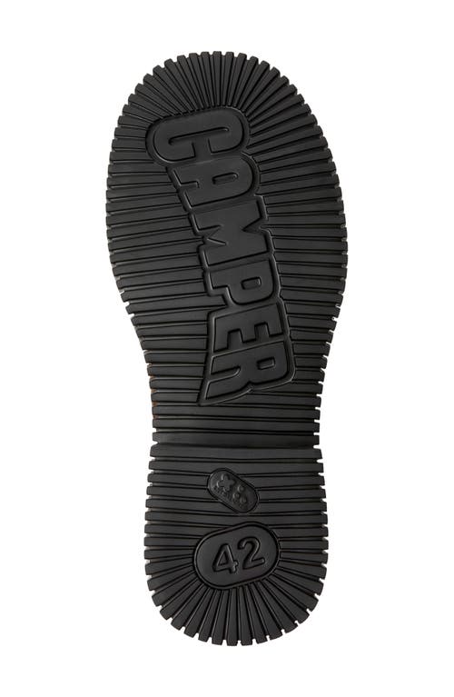 Camper Pix Berlin Zip-detail Platform Boots In Brown