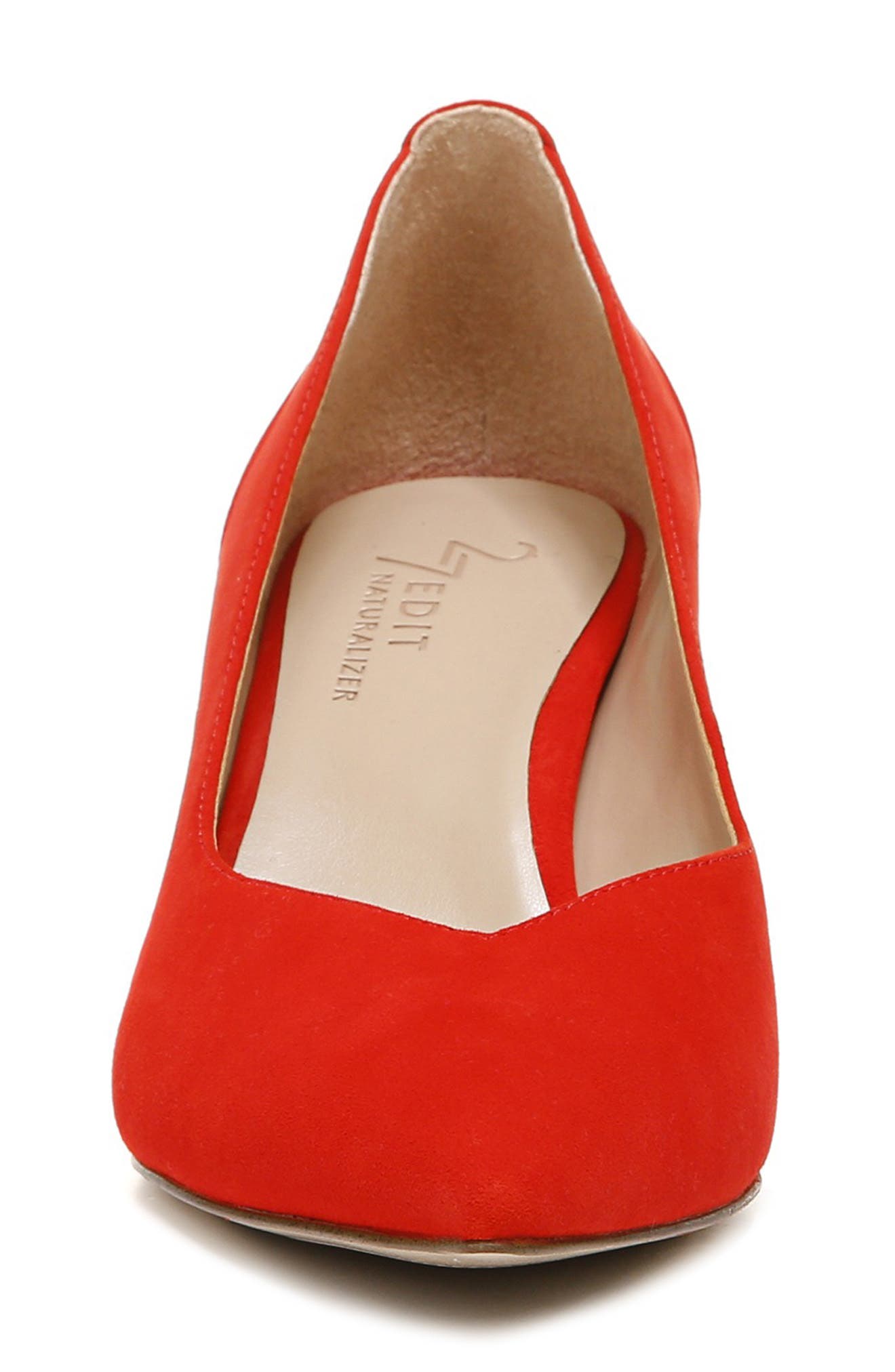 Faelyn Leather Pump, Alternate, color, RETRO POPPY