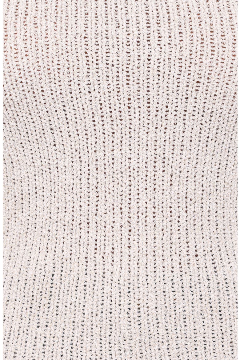 Jutta One Shoulder Knit Top, Alternate, color, BEIGE