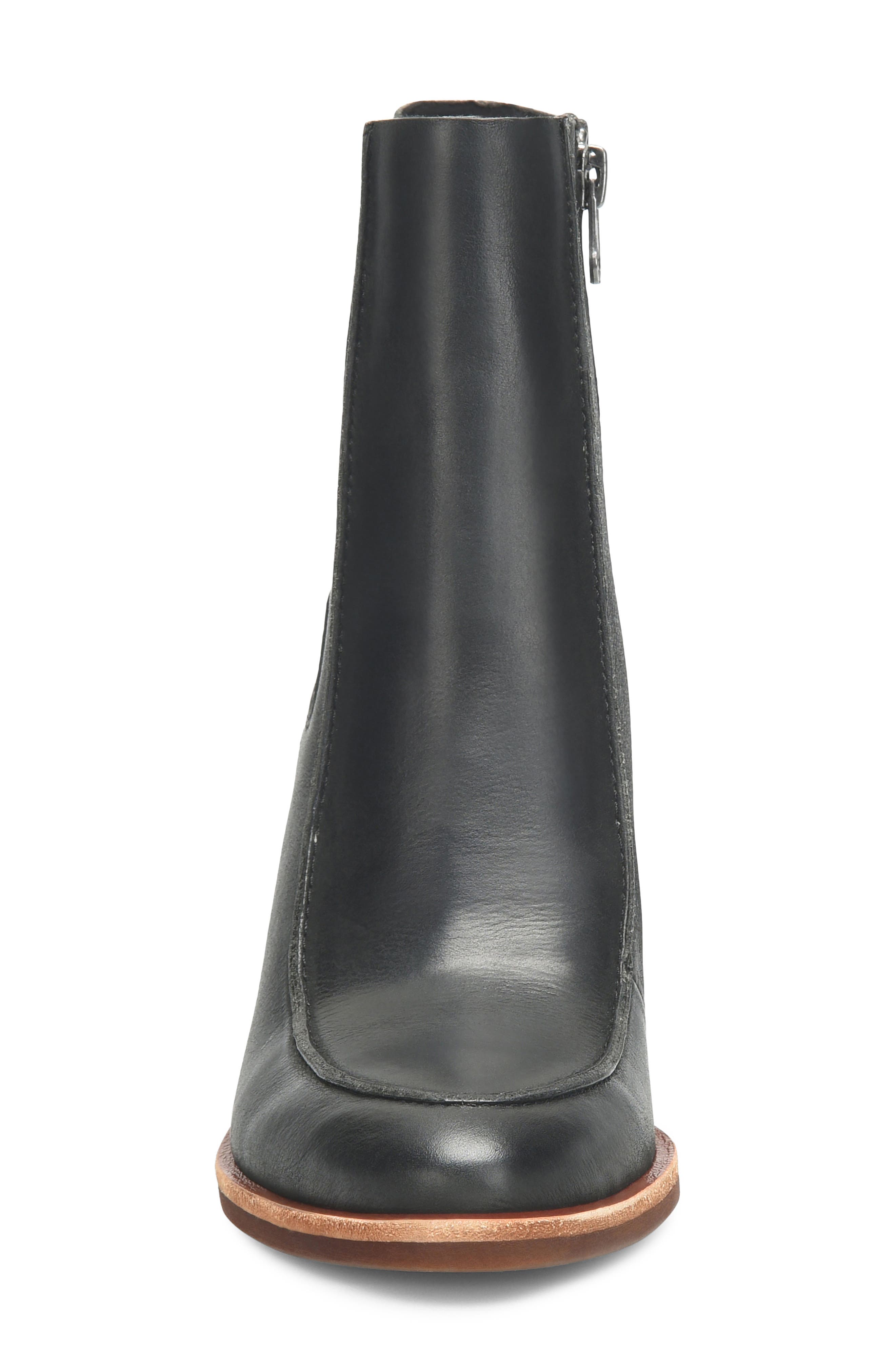 Kork-Ease<sup>®</sup> Almond Toe Bootie, Alternate, color, Black Leather
