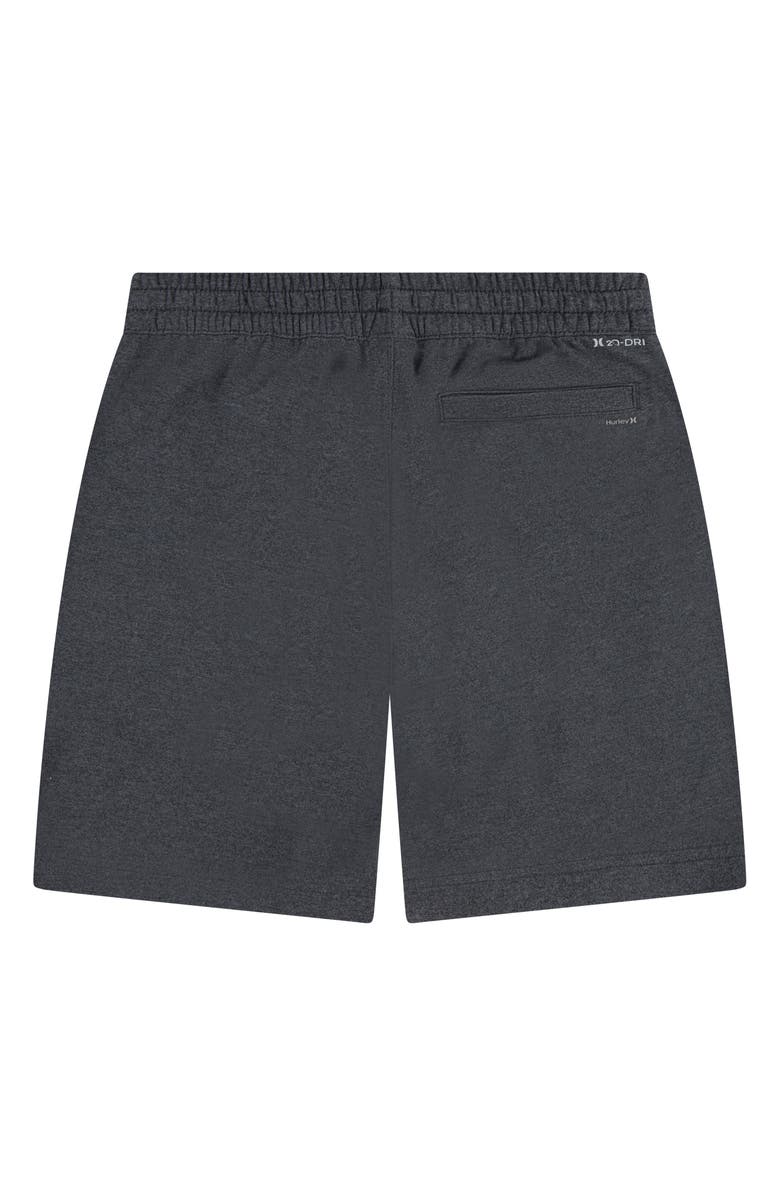 Hurley Kids' H2O-Dri Sunset Knit Shorts, Alternate, color, Black Heather
