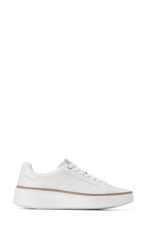 Cole Haan Grandpro Topspin Sneaker In White
