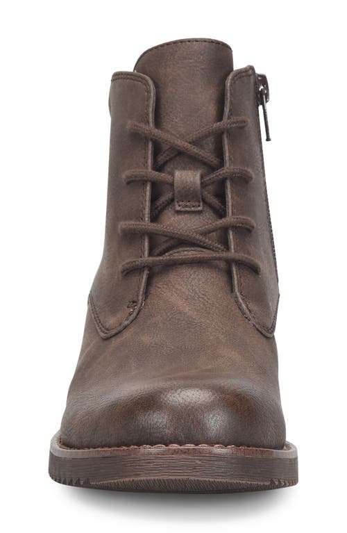 Eurosoft Carmella Lace-up Bootie In Brown