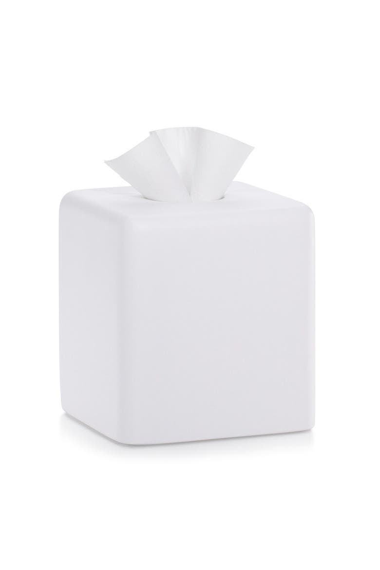Domus White Matte Tissue Cover, Main, color, WHITE