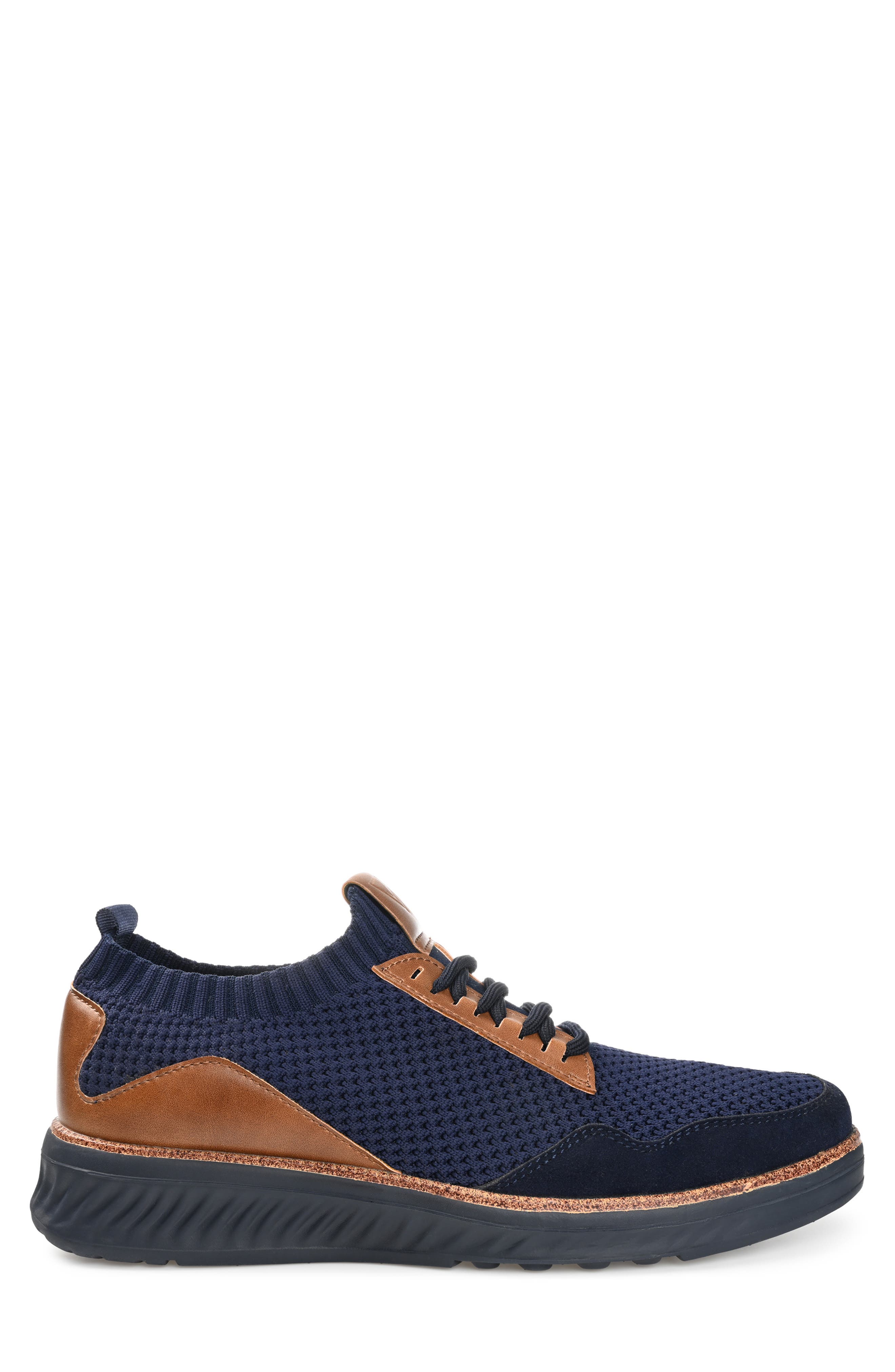 Julius Knit Casual Dress Shoe, Alternate, color, NAVY