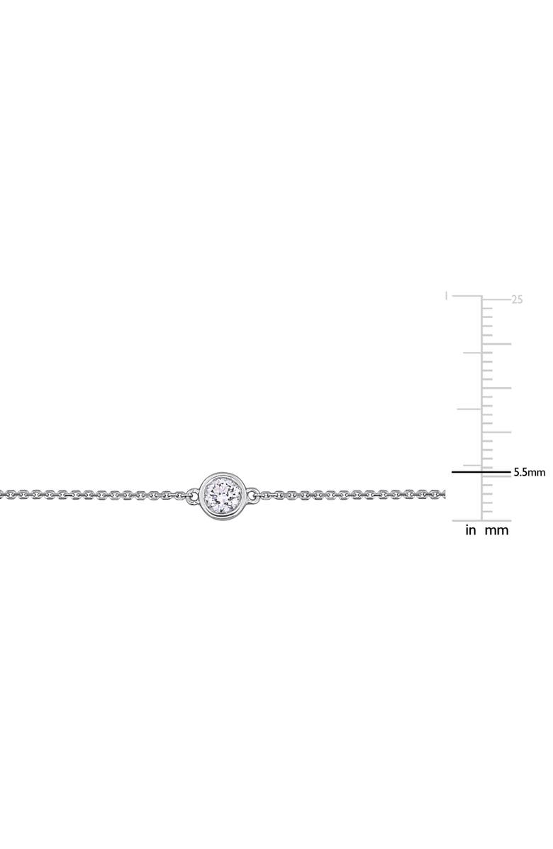 Julianna B. Lab-Grown Diamond Station Necklace 14k, Alternate, color,