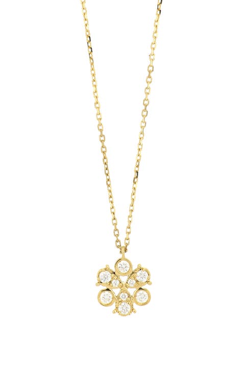 Maya Diamond Cluster Pendant Necklace (Nordstrom Exclusive)