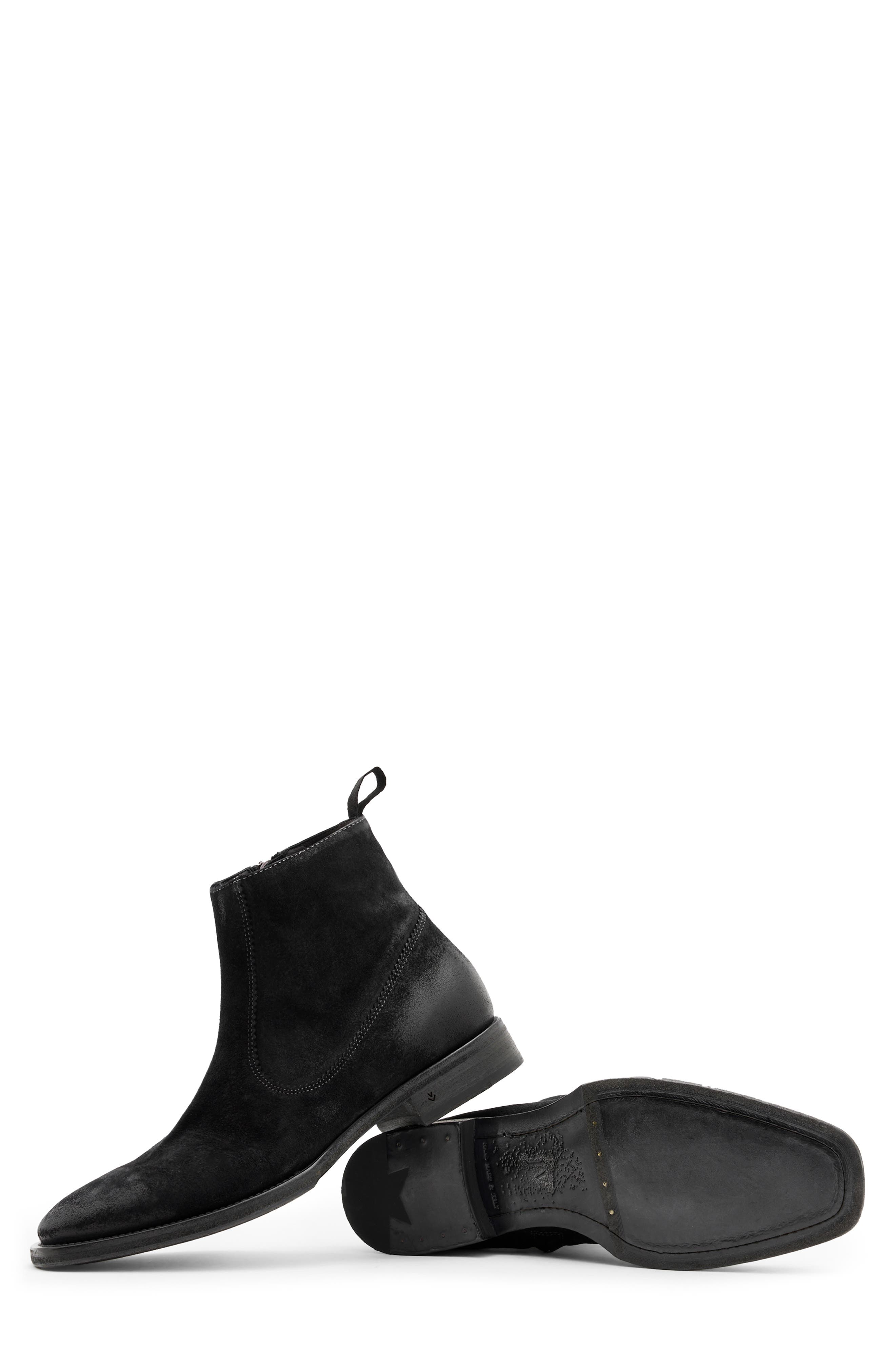 John Varvatos Fleetwood Zip Boot, Alternate, color, 