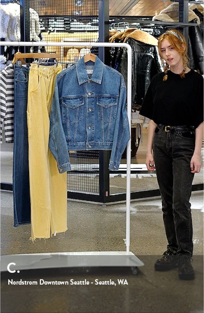 Detroit Oversize Denim Trucker Jacket, sales video thumbnail