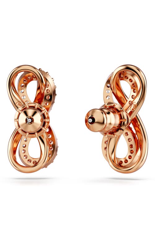 Swarovski Hyperbola Zirconia Stud Earrings In White