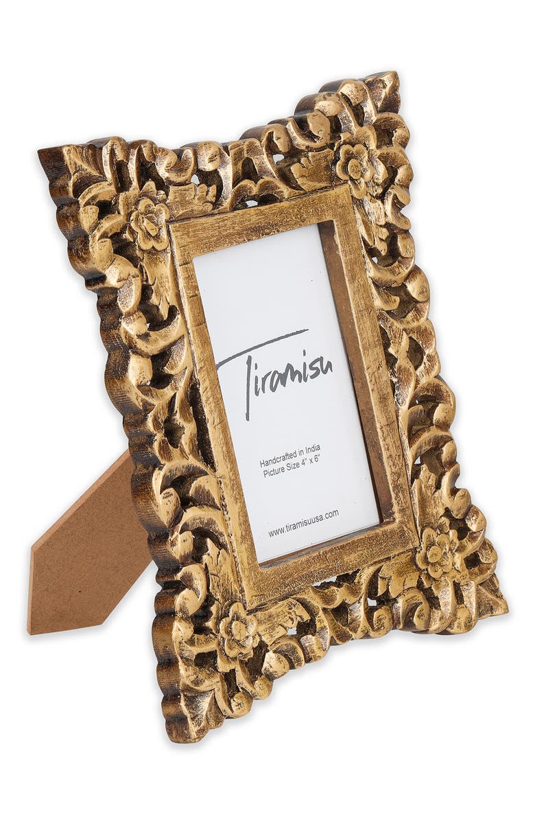 Tiramisu Antique Chic Picture Frame, Alternate, color, Gold/ Antique