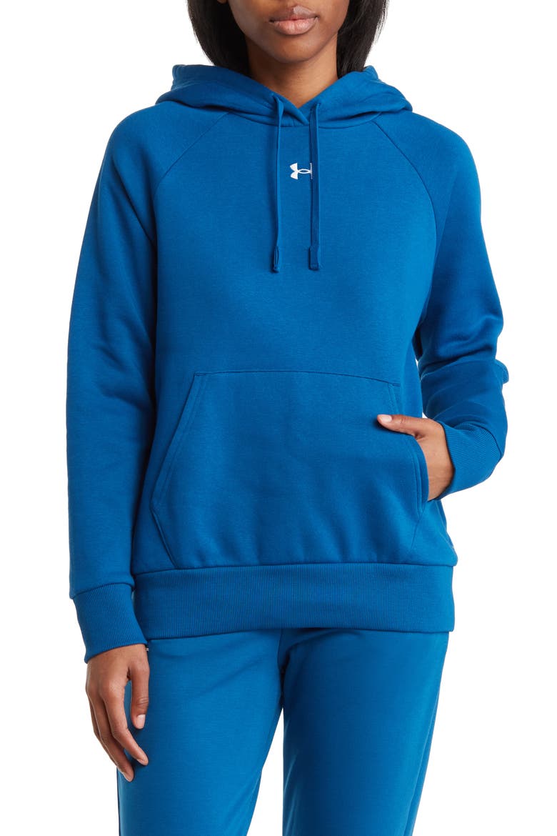 Rival Fleece Hoodie, Main, color, VARSITY BLUE 426