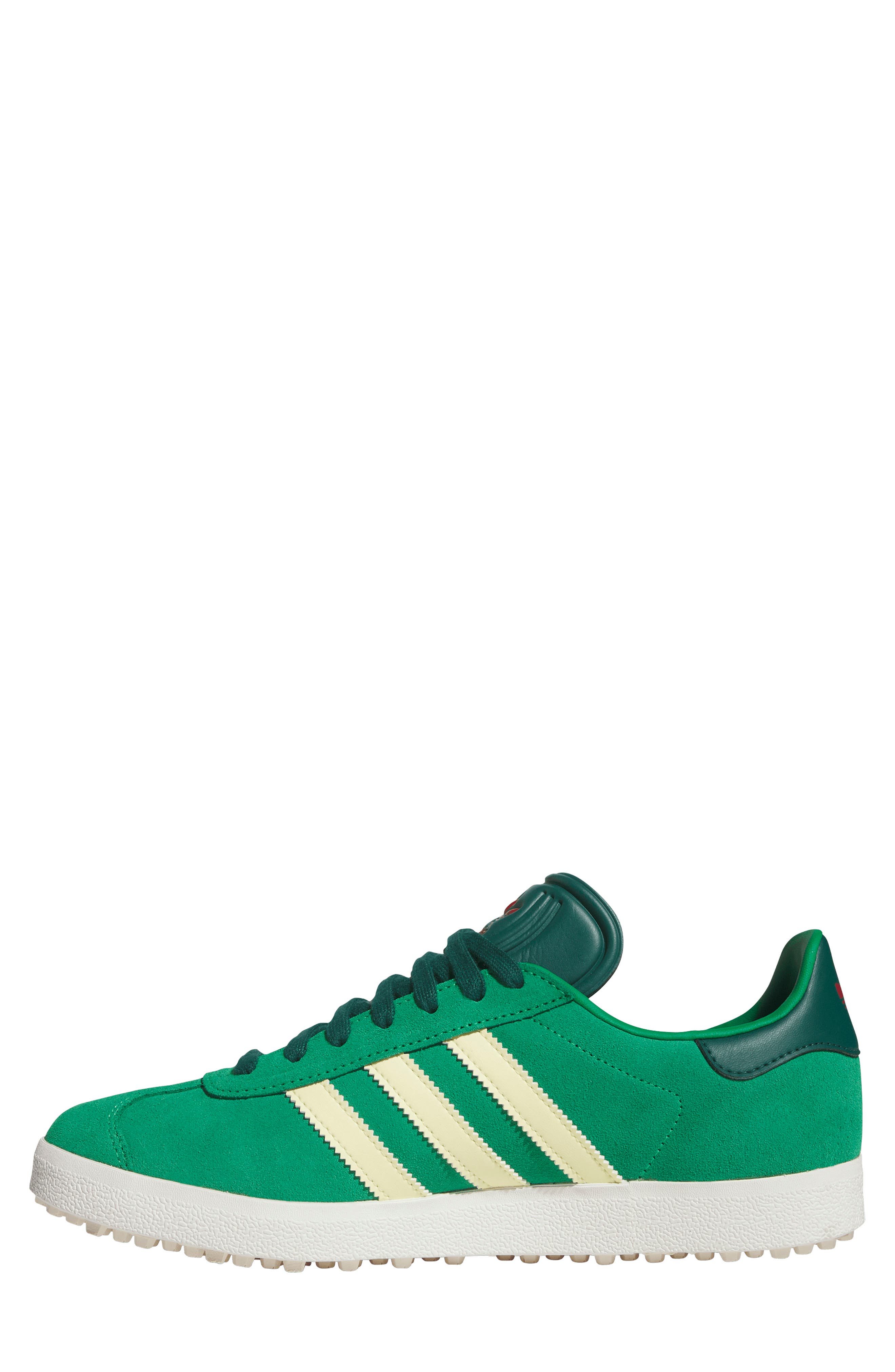 Gazelle Golf Sneaker, Alternate, color, GREEN/ YELLOW/ GREEN