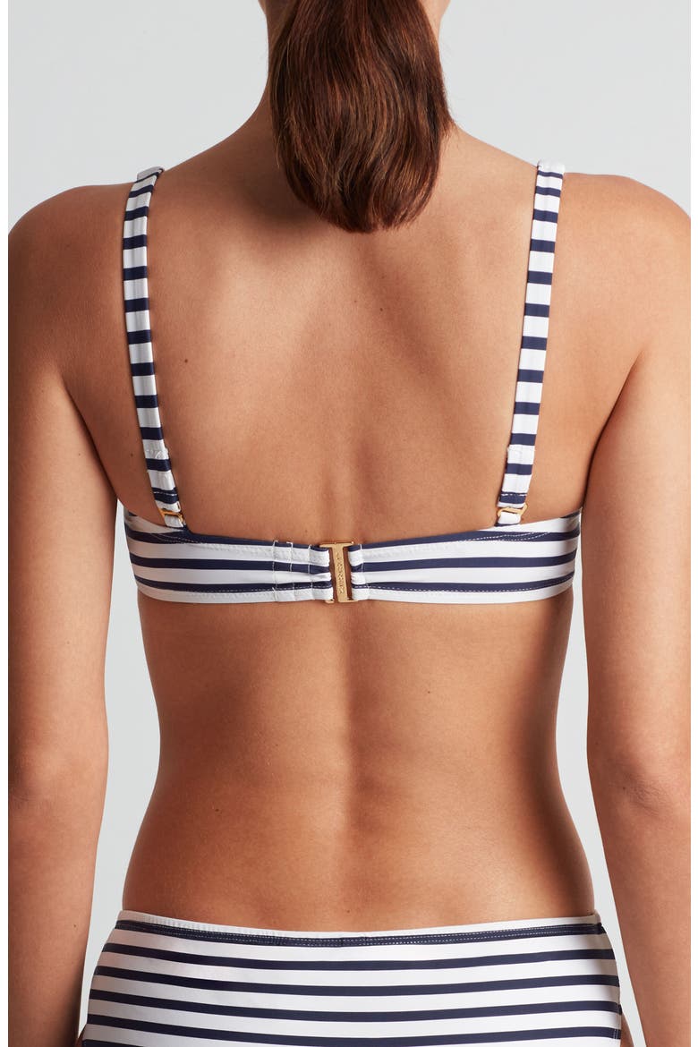 Ring Bikini Top, Alternate, color, NAVY WHITE