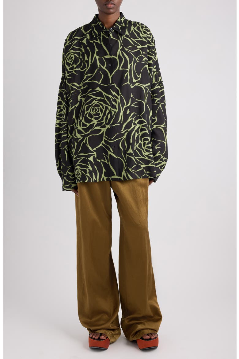 Peaches Belted Pleated Wide Leg Trousers, Alternate, color, UMBER