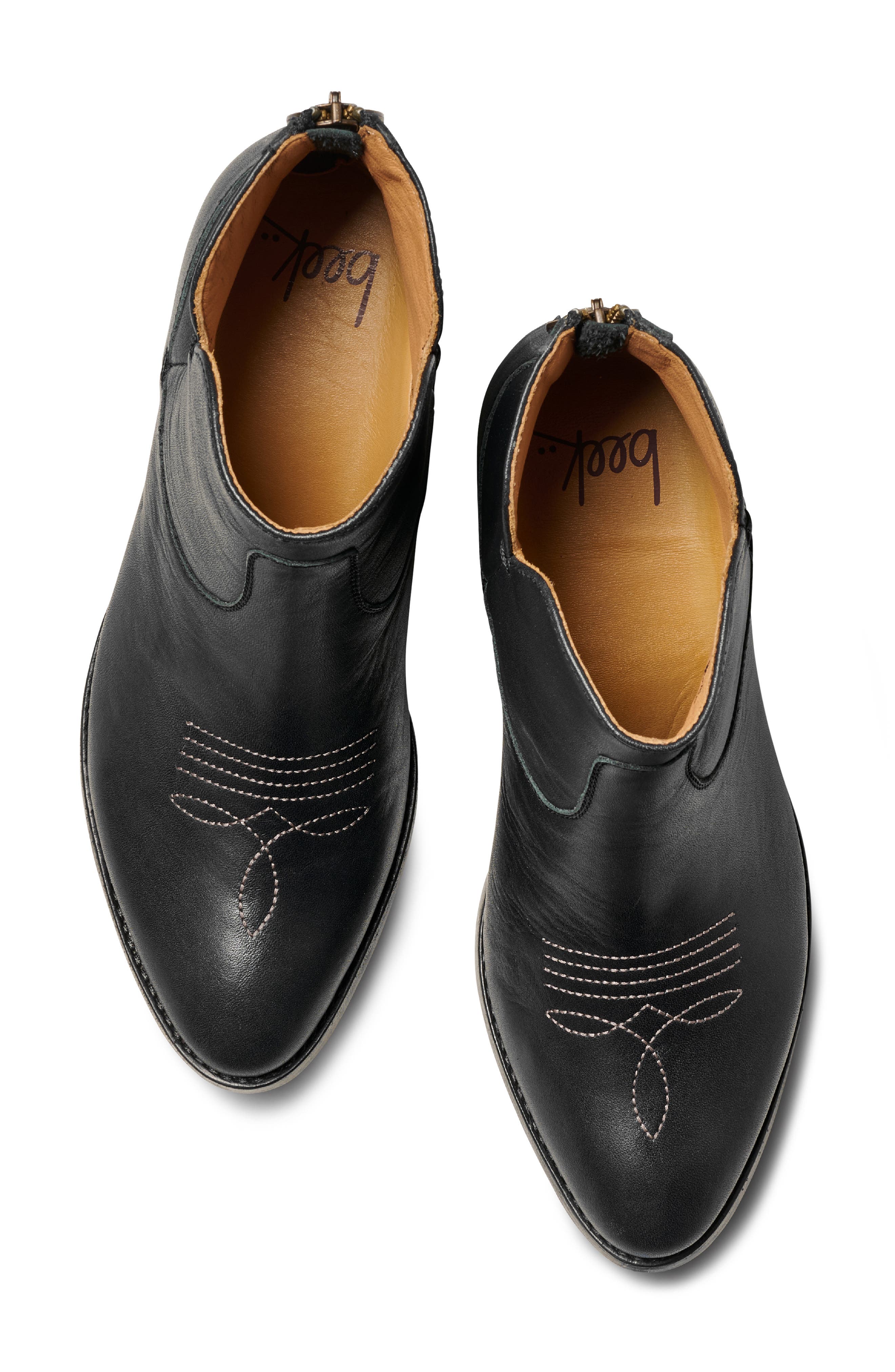 Beek Cowbird Western Boot, Alternate, color, Black