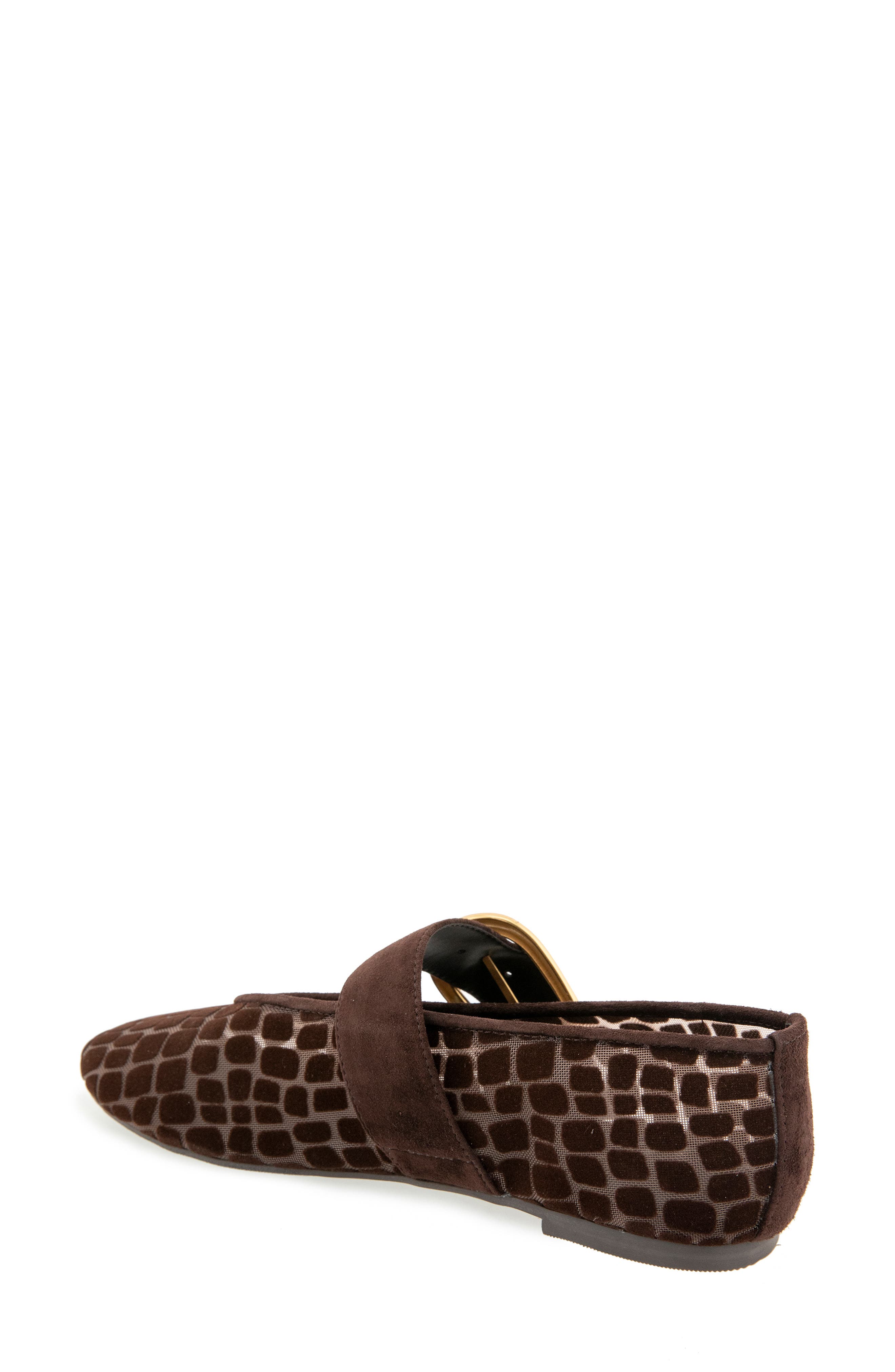 Tamarra Mary Jane Flat, Alternate, color, CHOCOLATE MESH