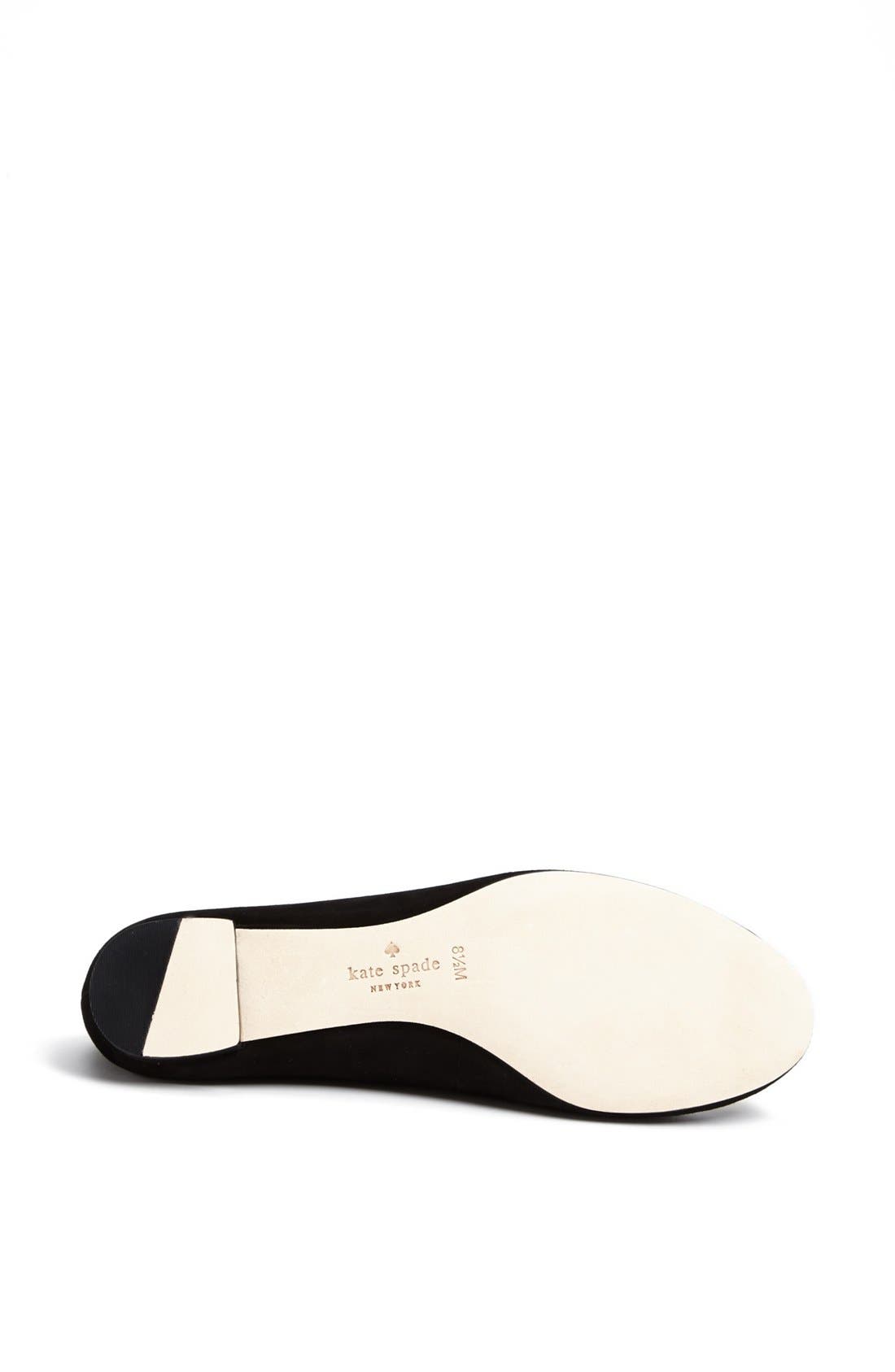 Kate Spade New York 'toast' flat, Alternate, color, 