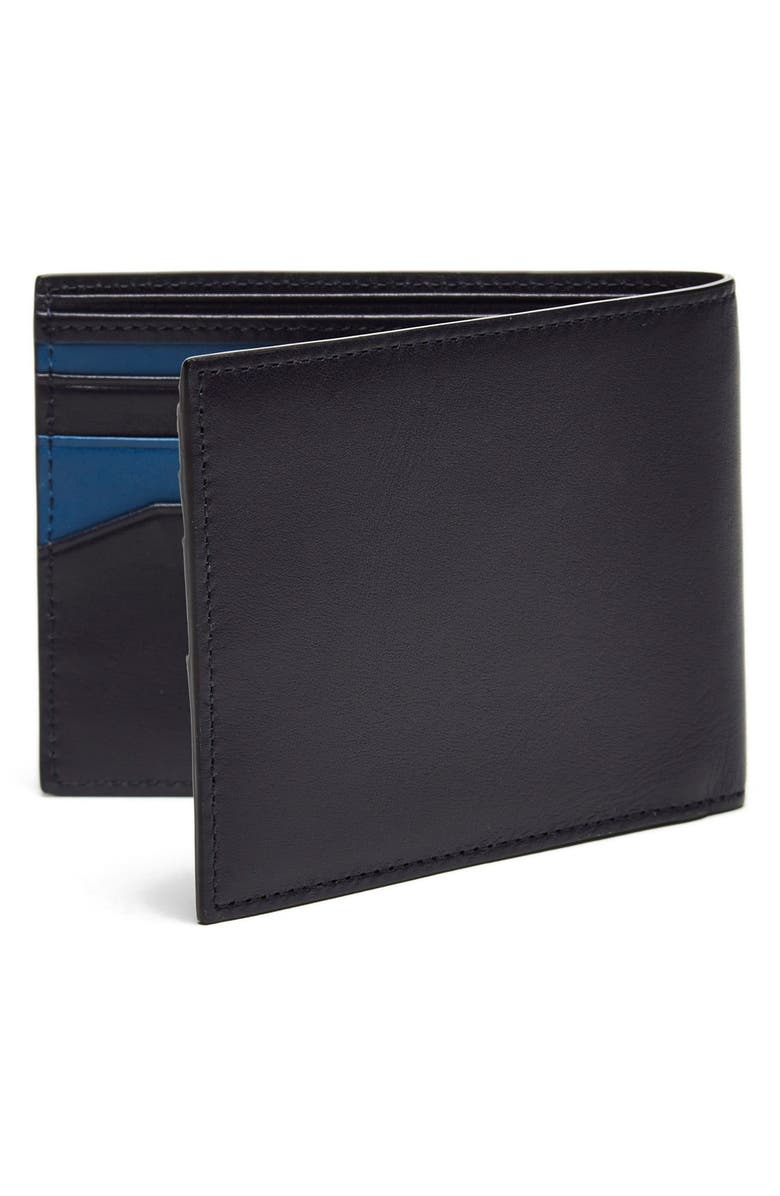 Ted Baker London Leather Wallet, Alternate, color,