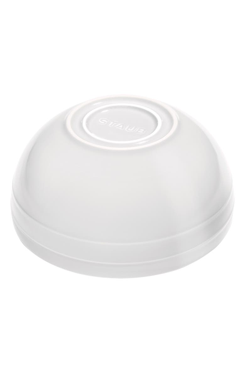 Staub 2-Piece Ceramic Nested Mixing Bowl Set, Alternate, color, White