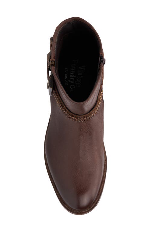 Vintage Foundry Castel Bootie In Brown