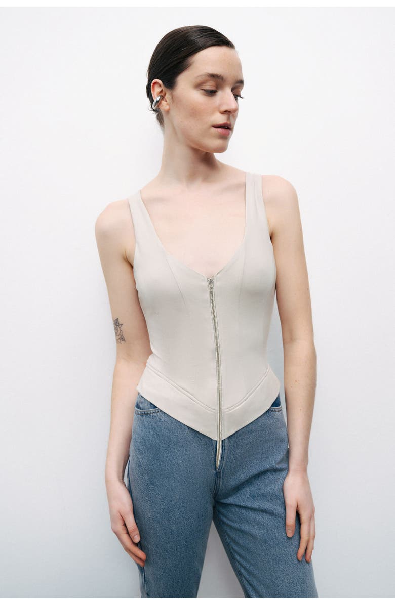 Nocturne Denim Garnished Jumpsuit, Alternate, color, 