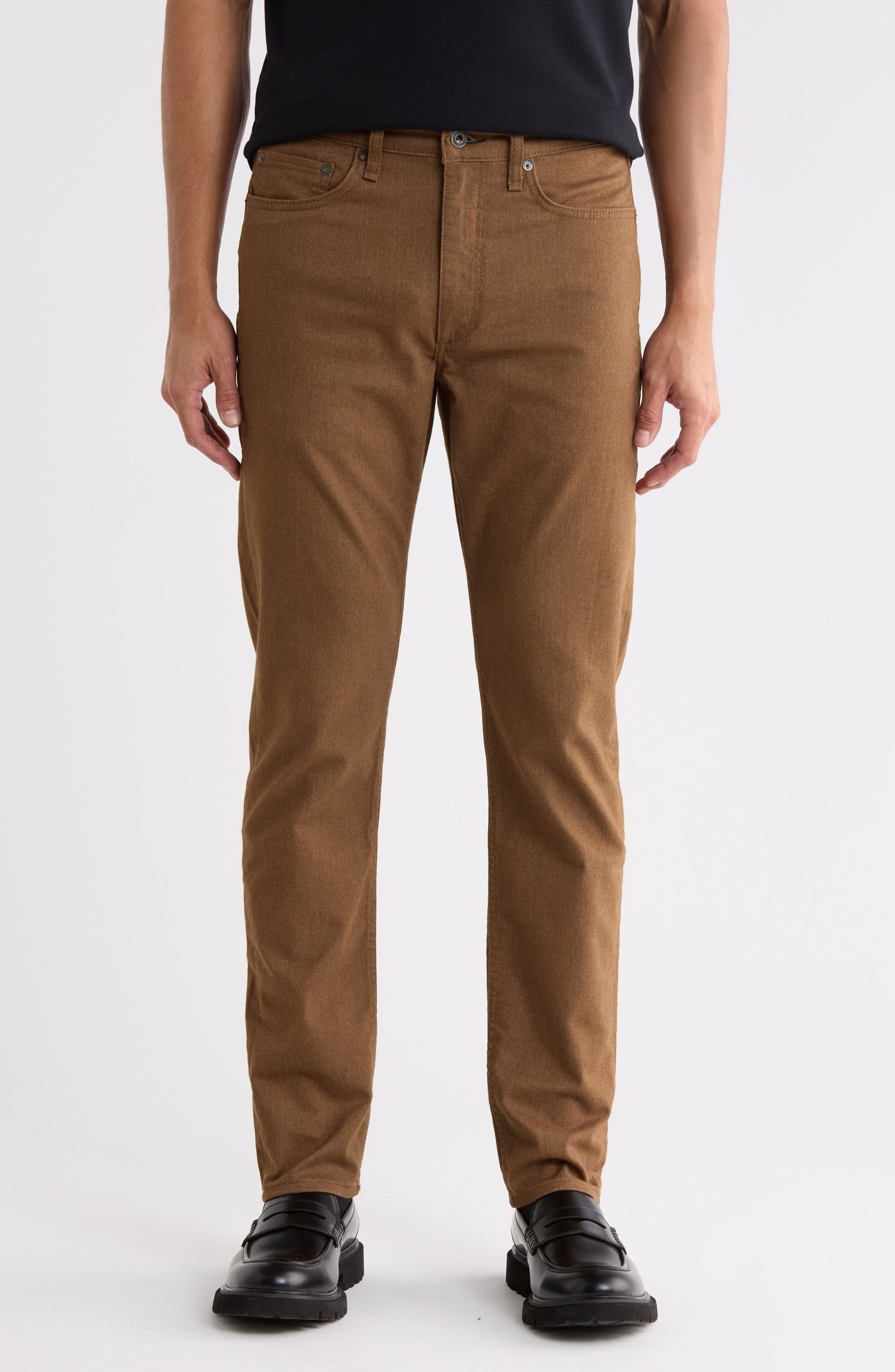 Fit 2 Slim Fit Brushed Twill Jeans