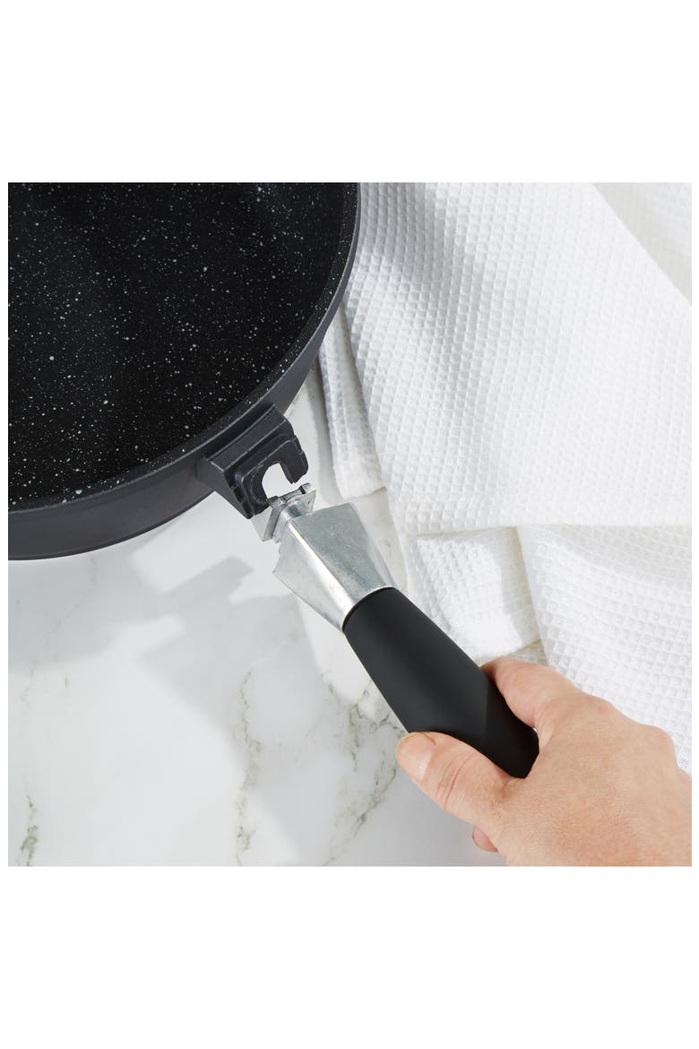Eurocast 9-Piece Nonstick Cookware Set, Alternate, color, BLACK