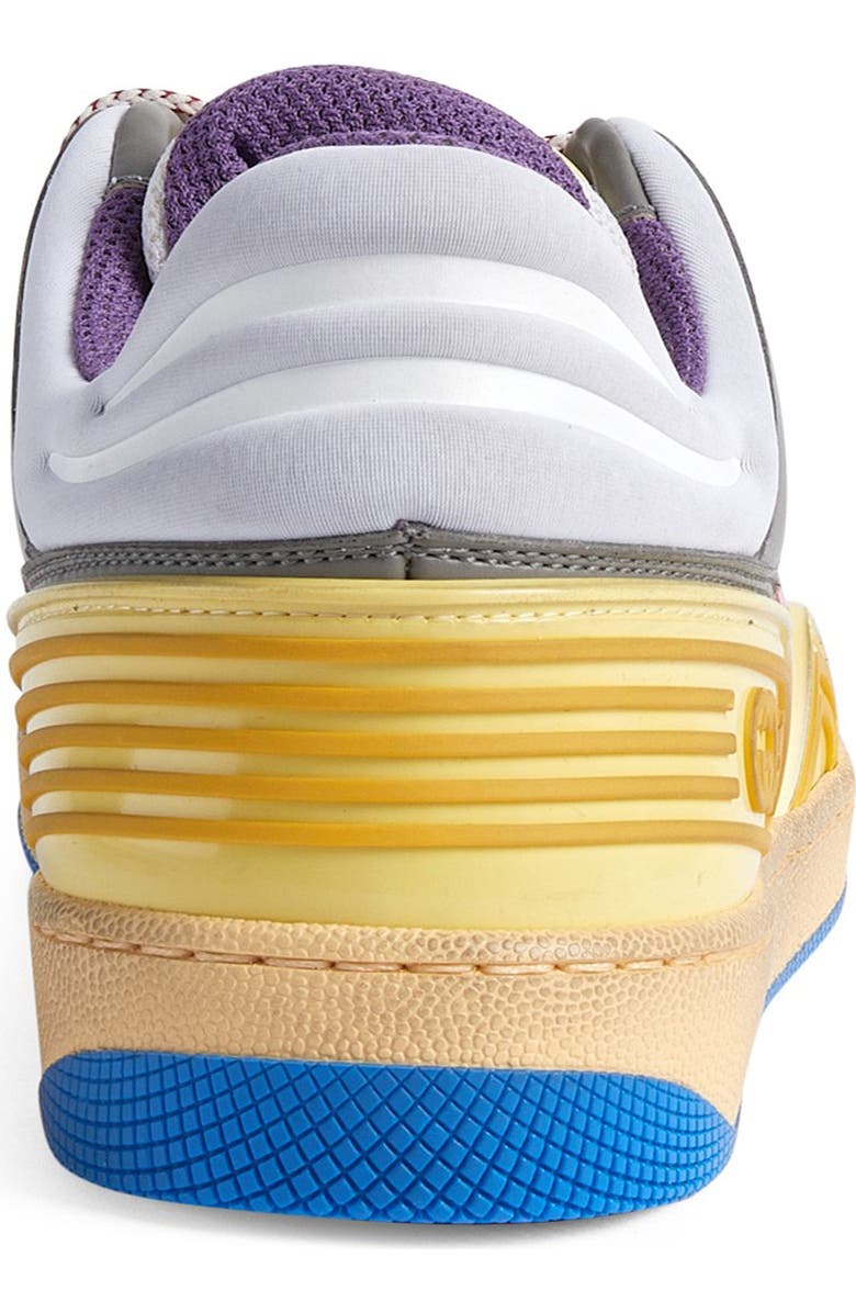 Gucci Basket Low Top Sneaker, Alternate, color, White
