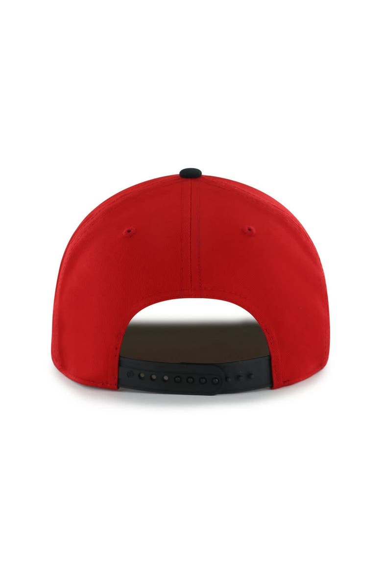 Youth '47  Red Georgia Bulldogs Frame Out Hitch Rope Adjustable Hat, Alternate, color, Red