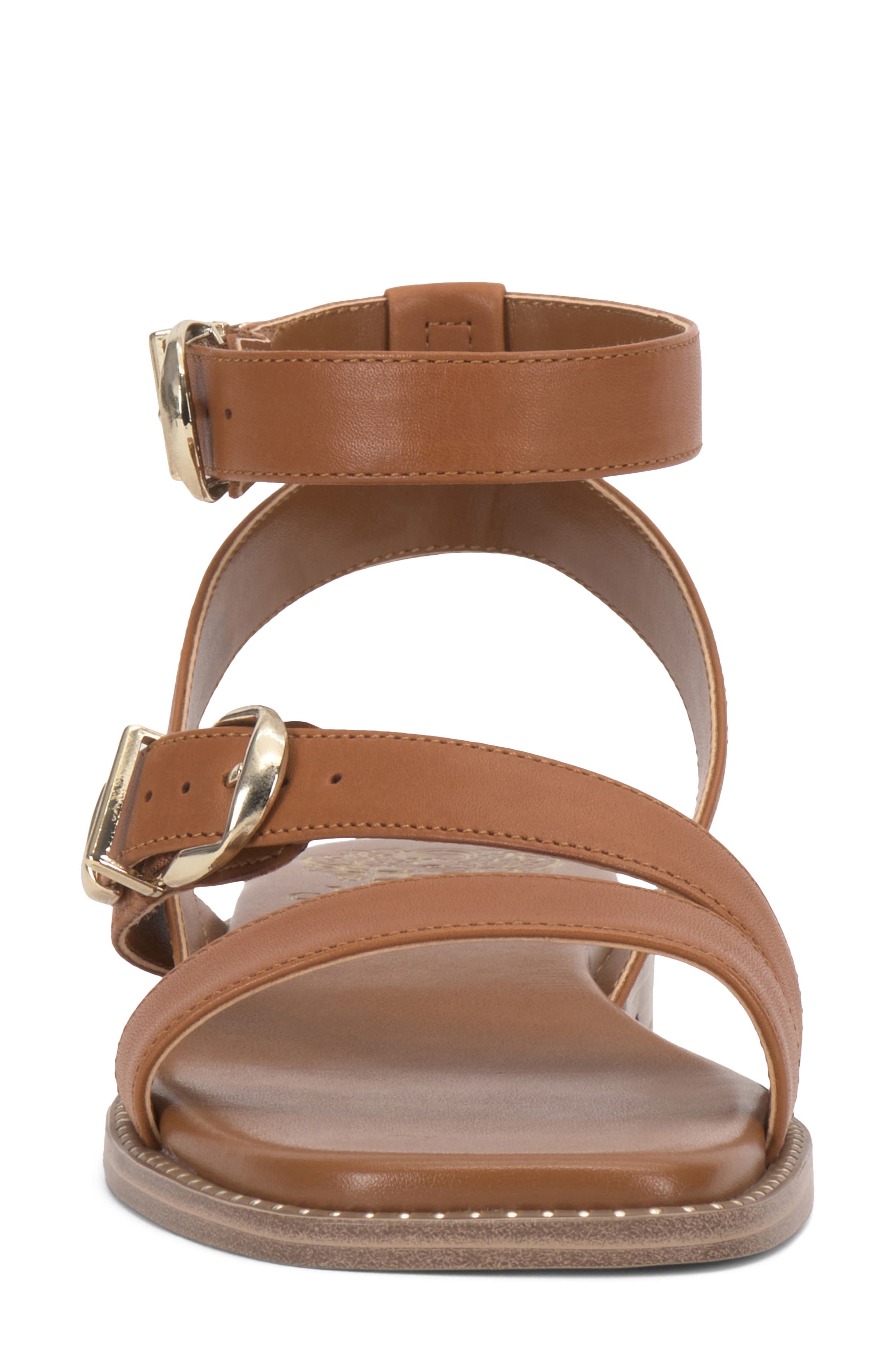 Vince Camuto Neiko Ankle Strap Sandal, Alternate, color, Golden Walnut