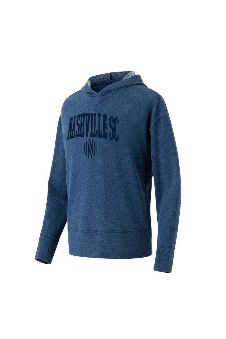 Women's Concepts Sport Navy Nashville SC Volley Hoodie Long Sleeve T-Shirt, Alternate, color, Navy